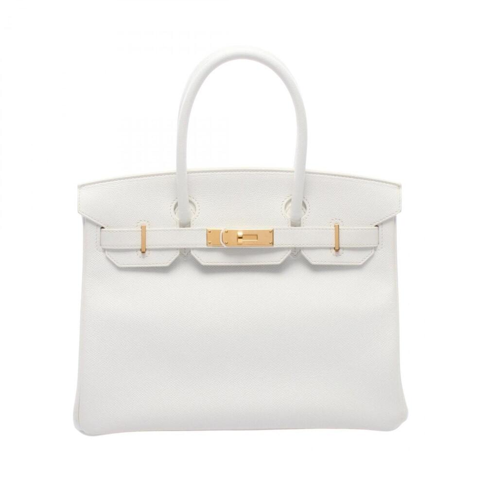 Hermes Birkin 30 Handbag, Leather, Calfskin (Cowhide), Veau Epsom, Women's, W...